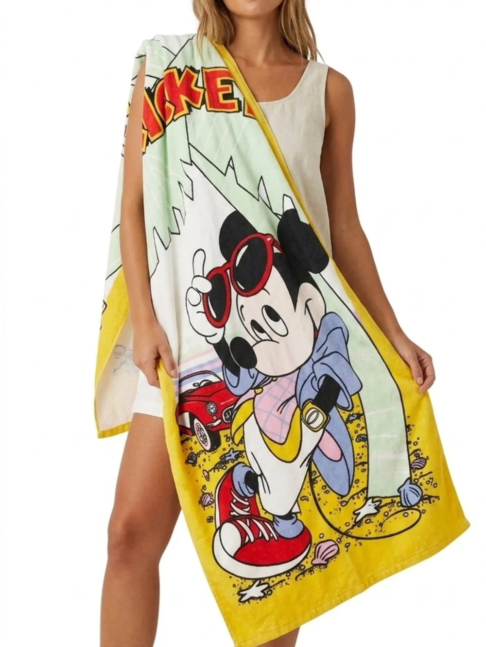 Vintage Mickey Mouse Beach Towel